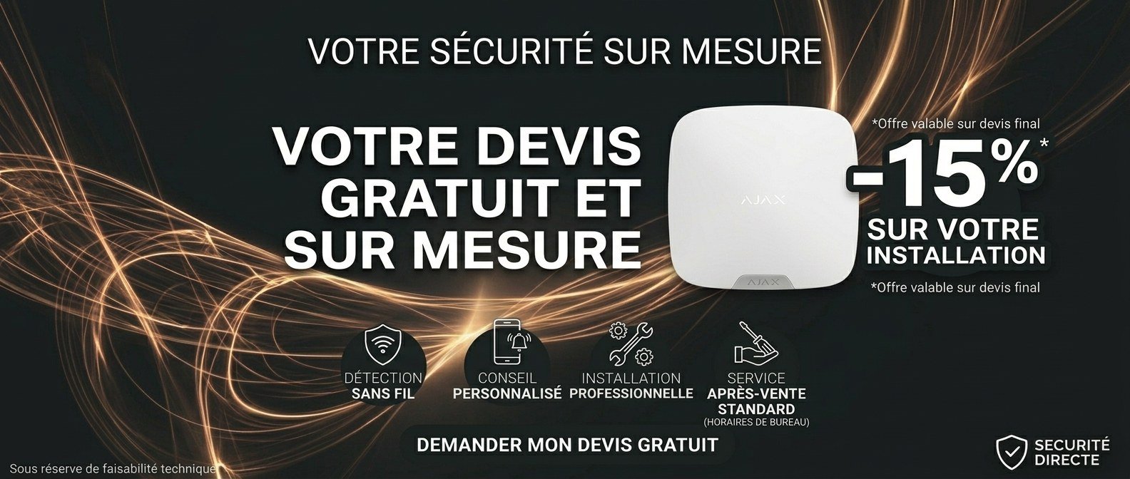 Alarme Ajax — sécurité maison et commerce